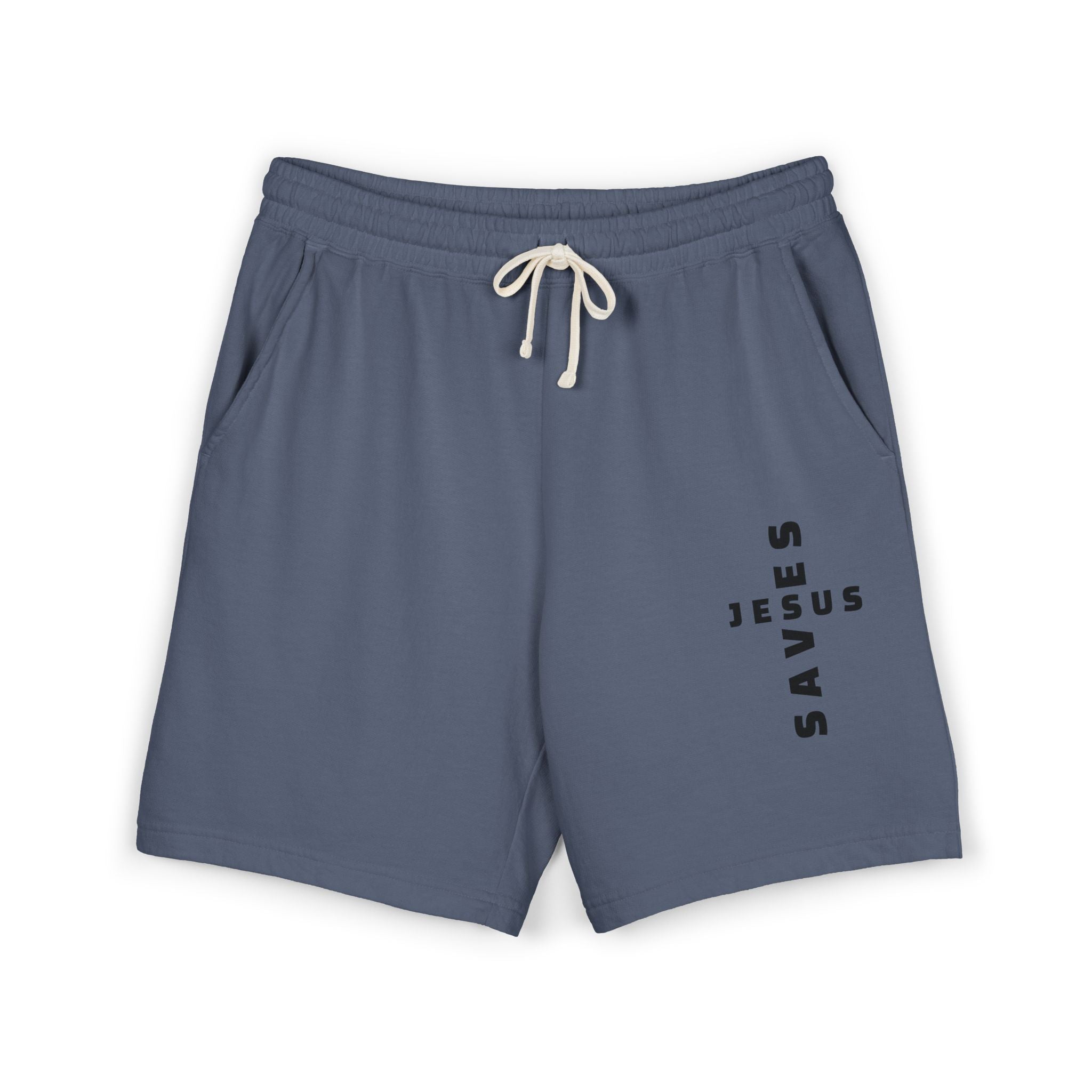 Unisex Garment-Dyed Lightweight Fleece Sweat Shorts