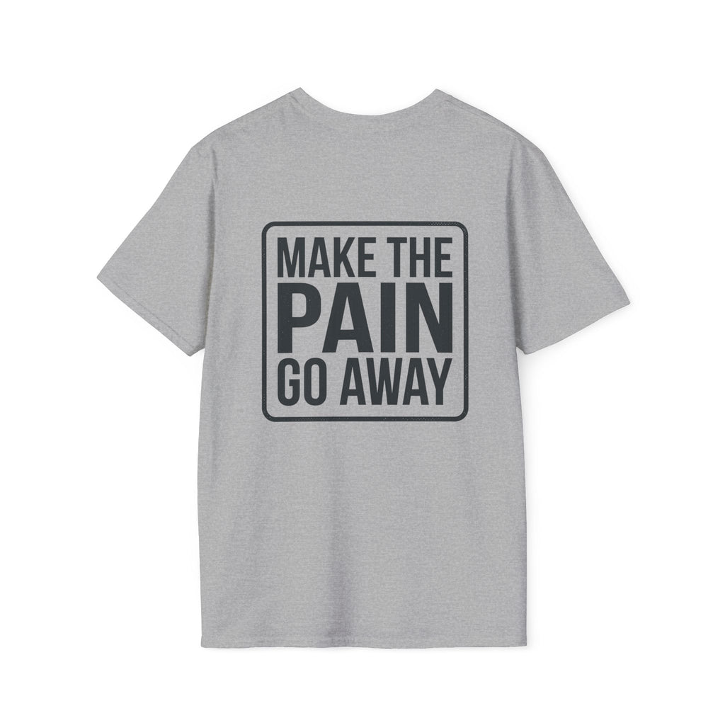 Religious T-Shirt — “A Scripture A Day / Make The Pain Go Away” Inspirational Faith Tee