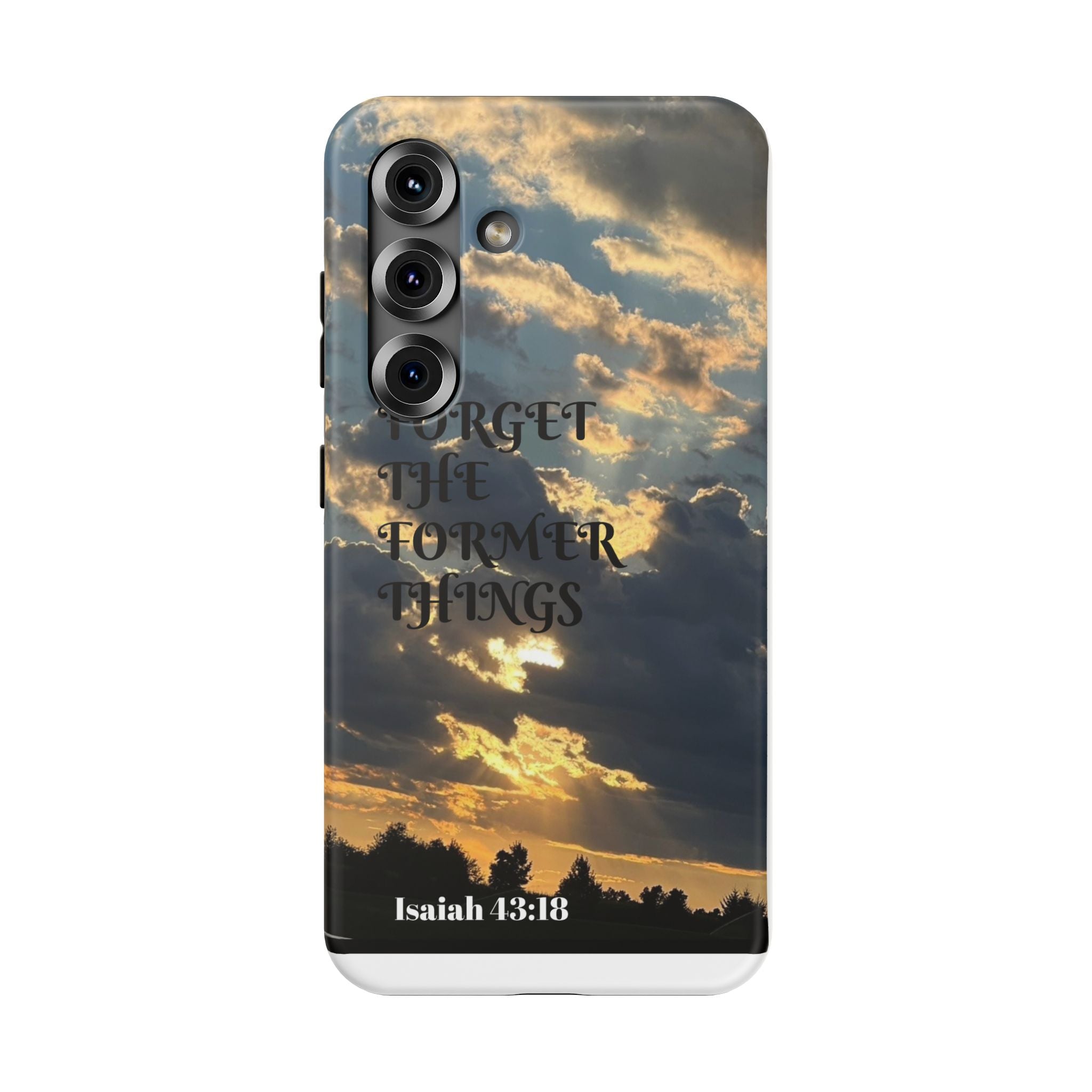 Impact-Resistant Cases (ISAIAH 43:18)