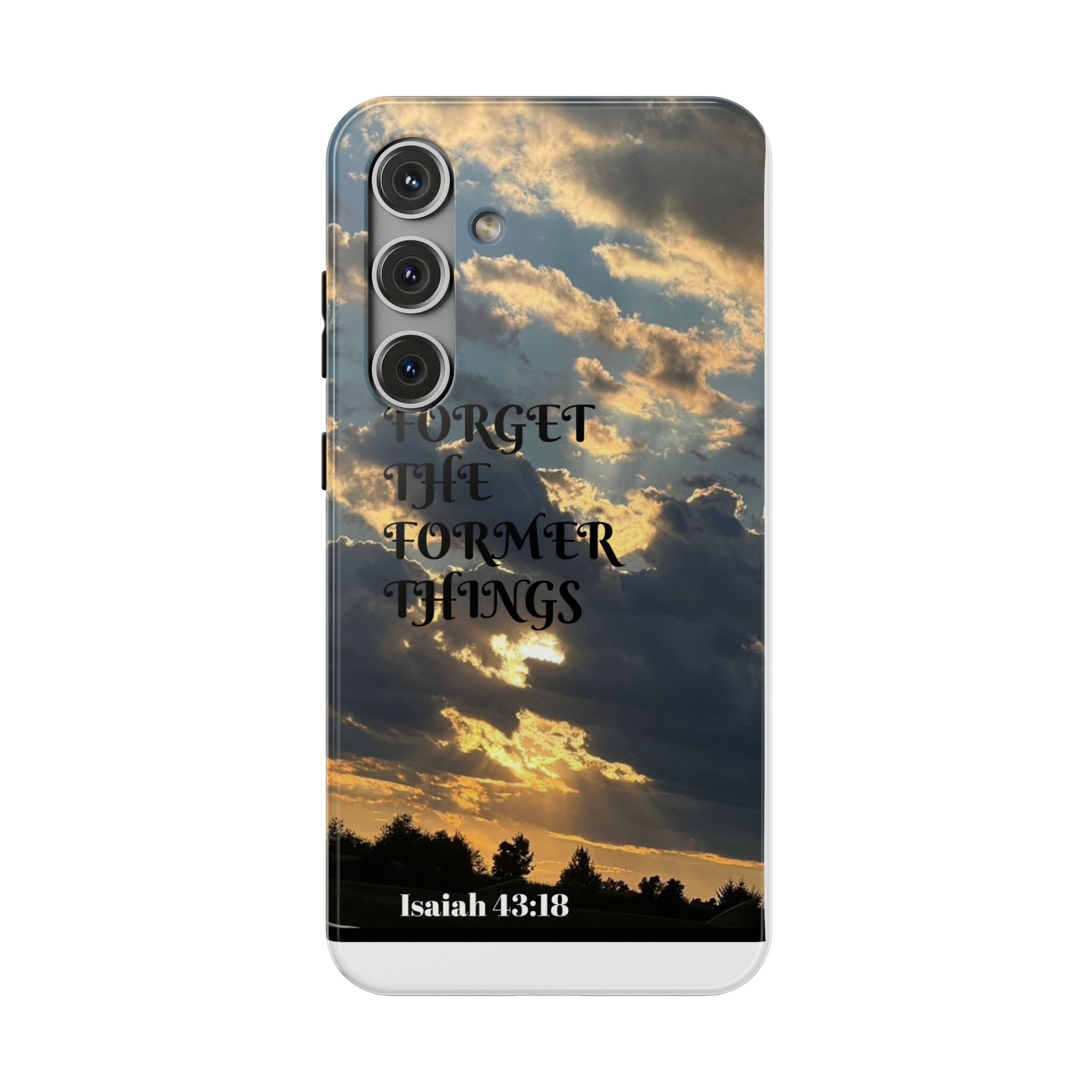 Impact-Resistant Cases (ISAIAH 43:18)