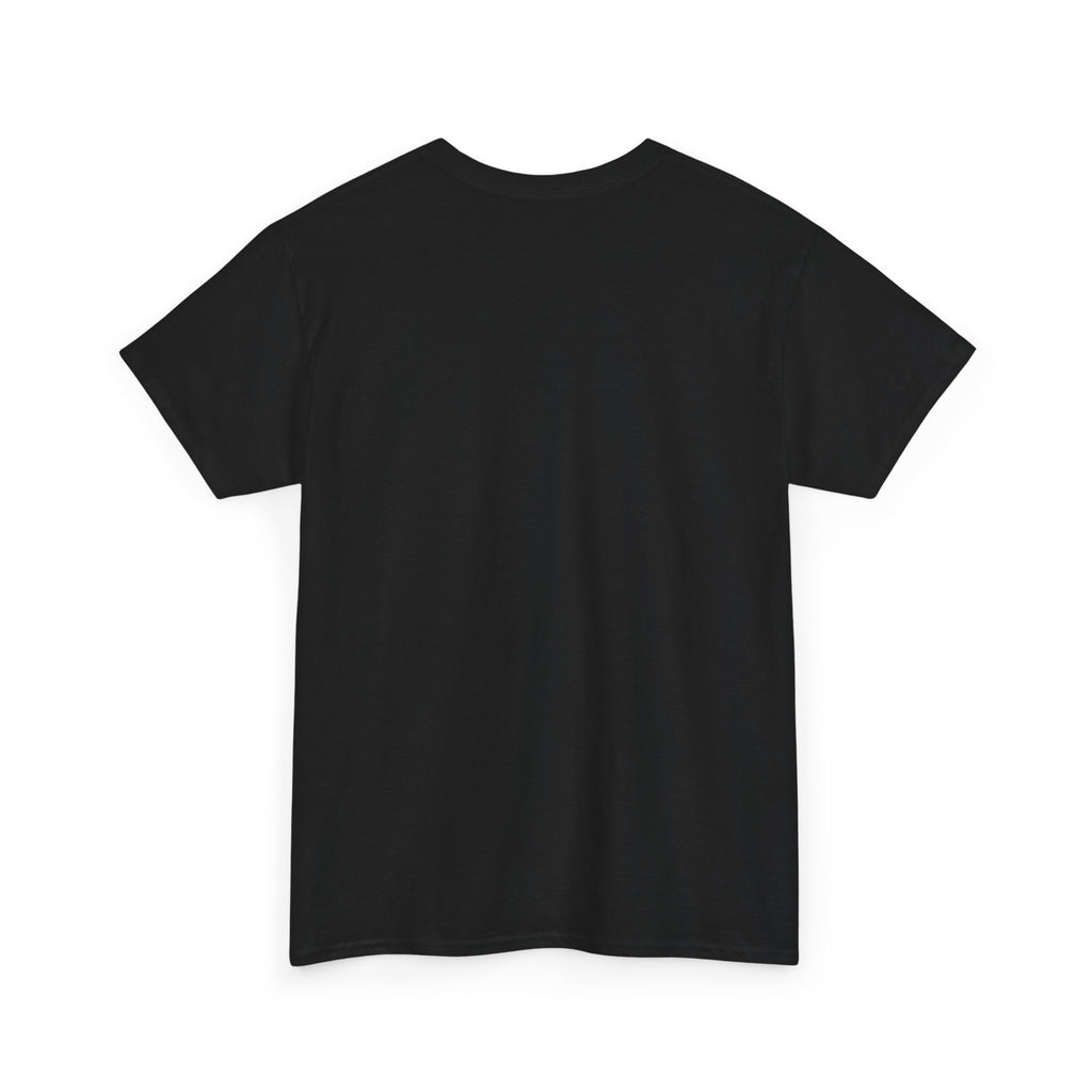 Jesus Cross Tee — Modern Vertical 'JESUS' Typography Christian T‑Shirt
