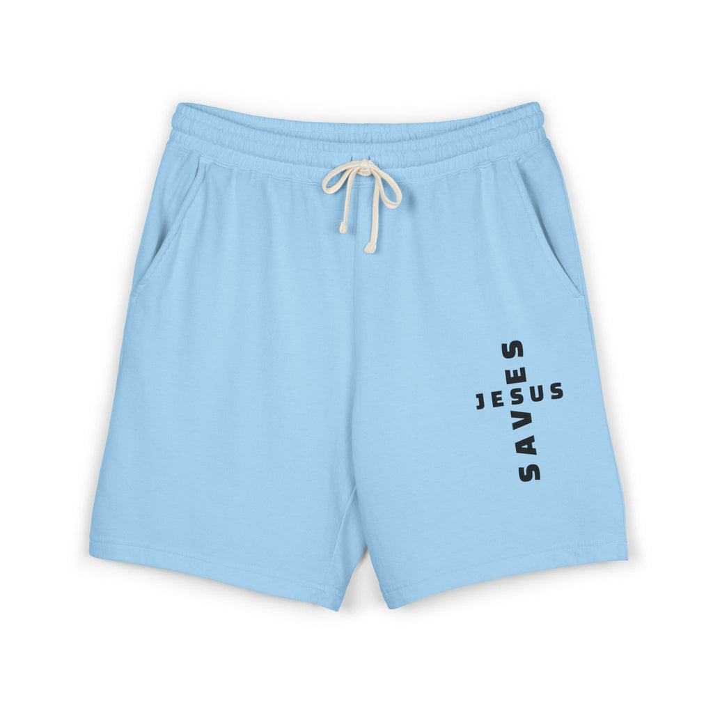 Unisex Garment-Dyed Lightweight Fleece Sweat Shorts