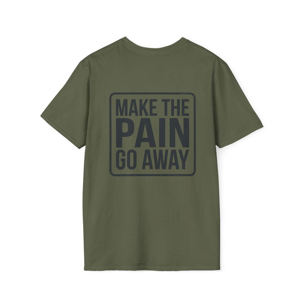 Religious T-Shirt — “A Scripture A Day / Make The Pain Go Away” Inspirational Faith Tee