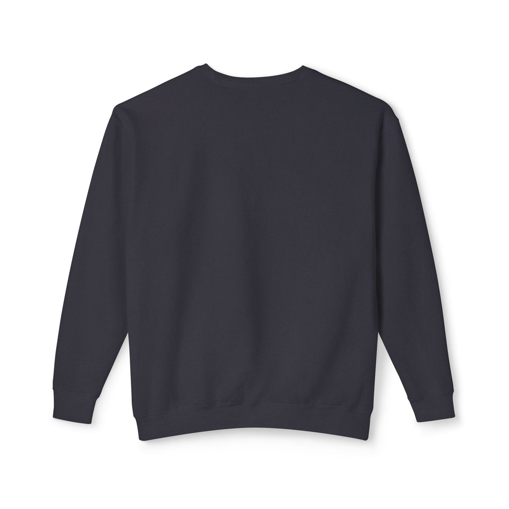 Crewneck Sweatshirt — "Blessed & Highly Favored" Gold Crown Inspirational Pullover