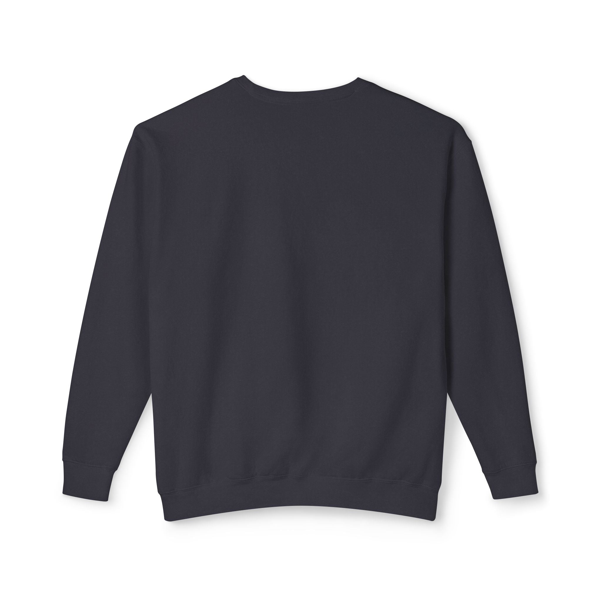 Crewneck Sweatshirt — "Blessed & Highly Favored" Gold Crown Inspirational Pullover