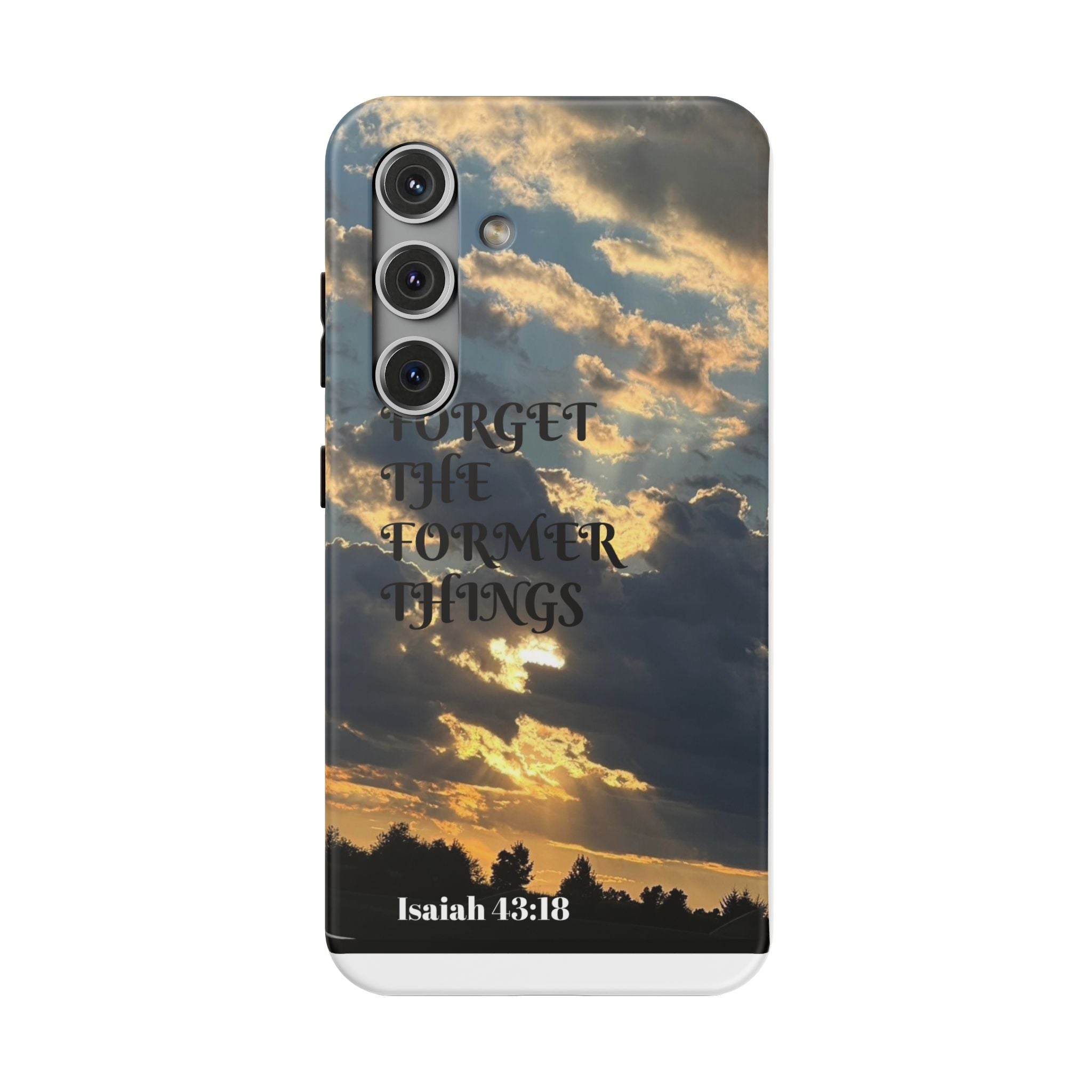 Impact-Resistant Cases (ISAIAH 43:18)
