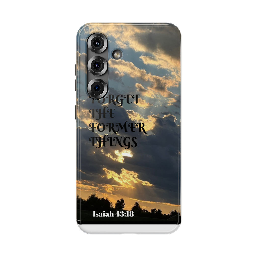 Impact-Resistant Cases (ISAIAH 43:18)