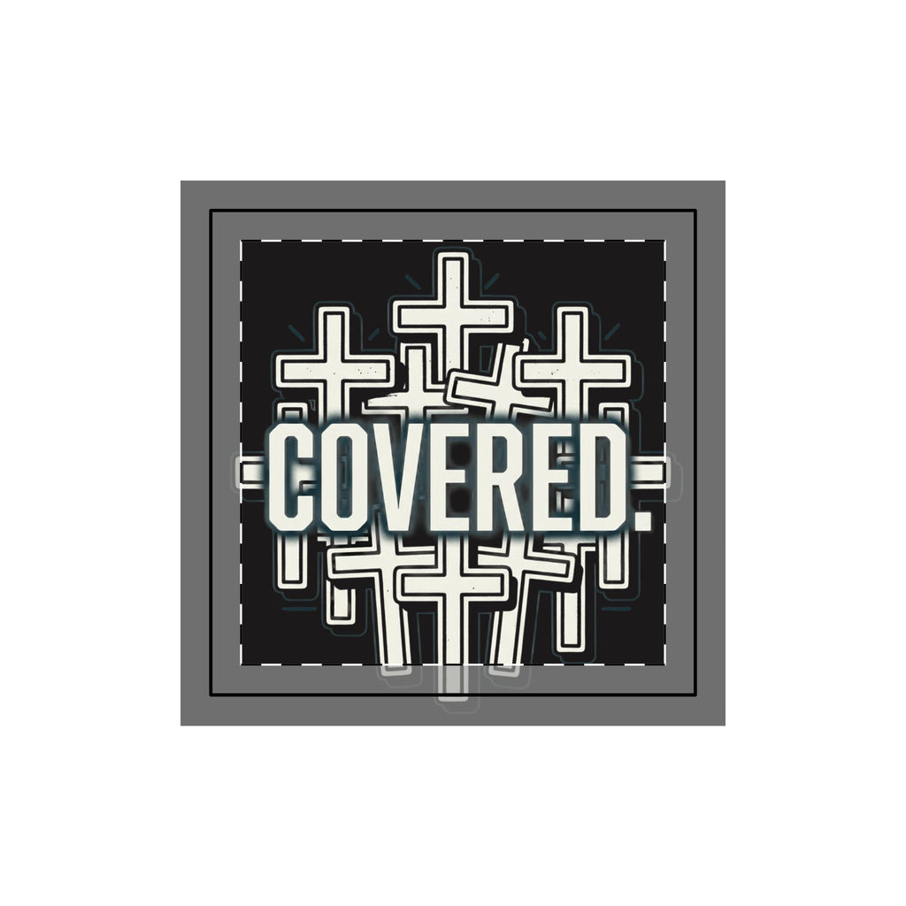 Covered Crosses Throw Pillow Case — Christian Faith Decorative Cushion Cover