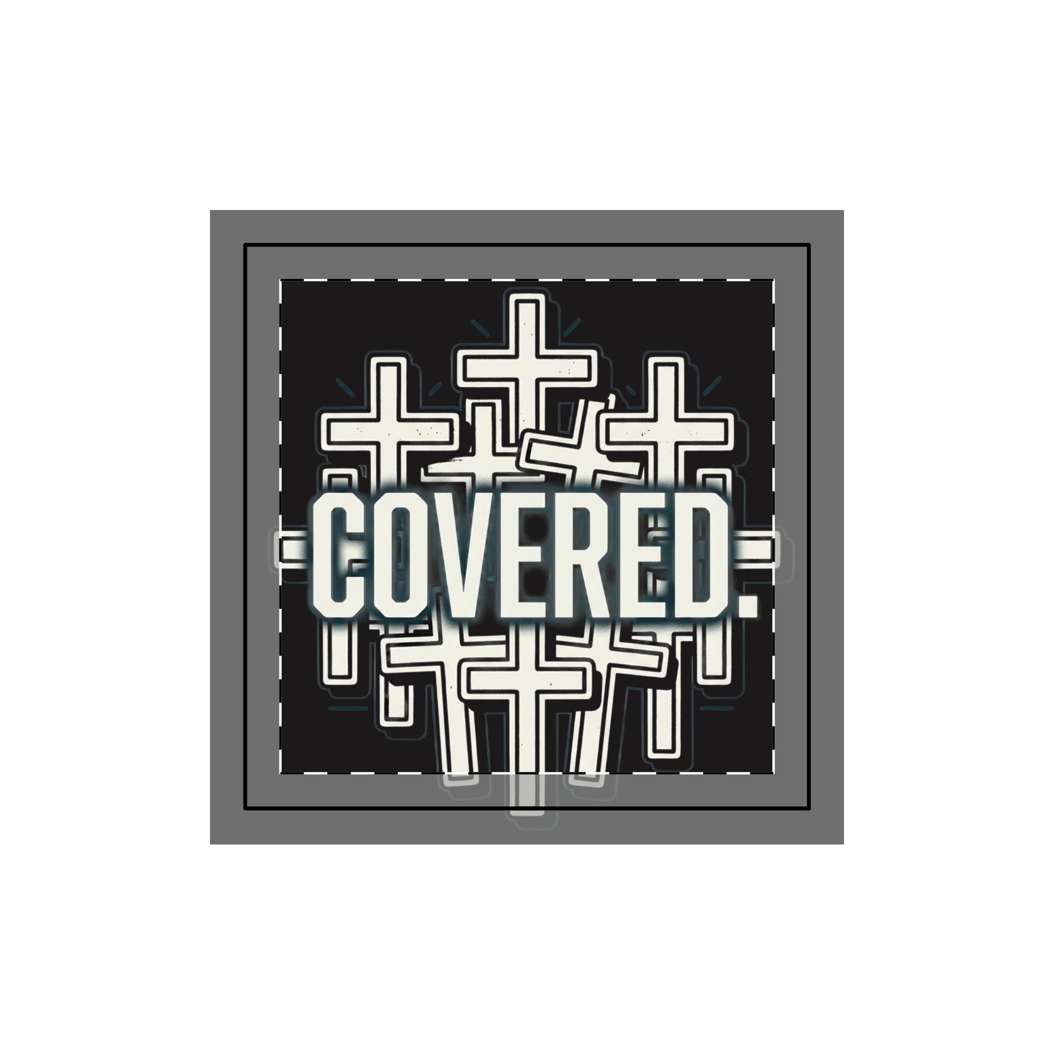 Covered Crosses Throw Pillow Case — Christian Faith Decorative Cushion Cover