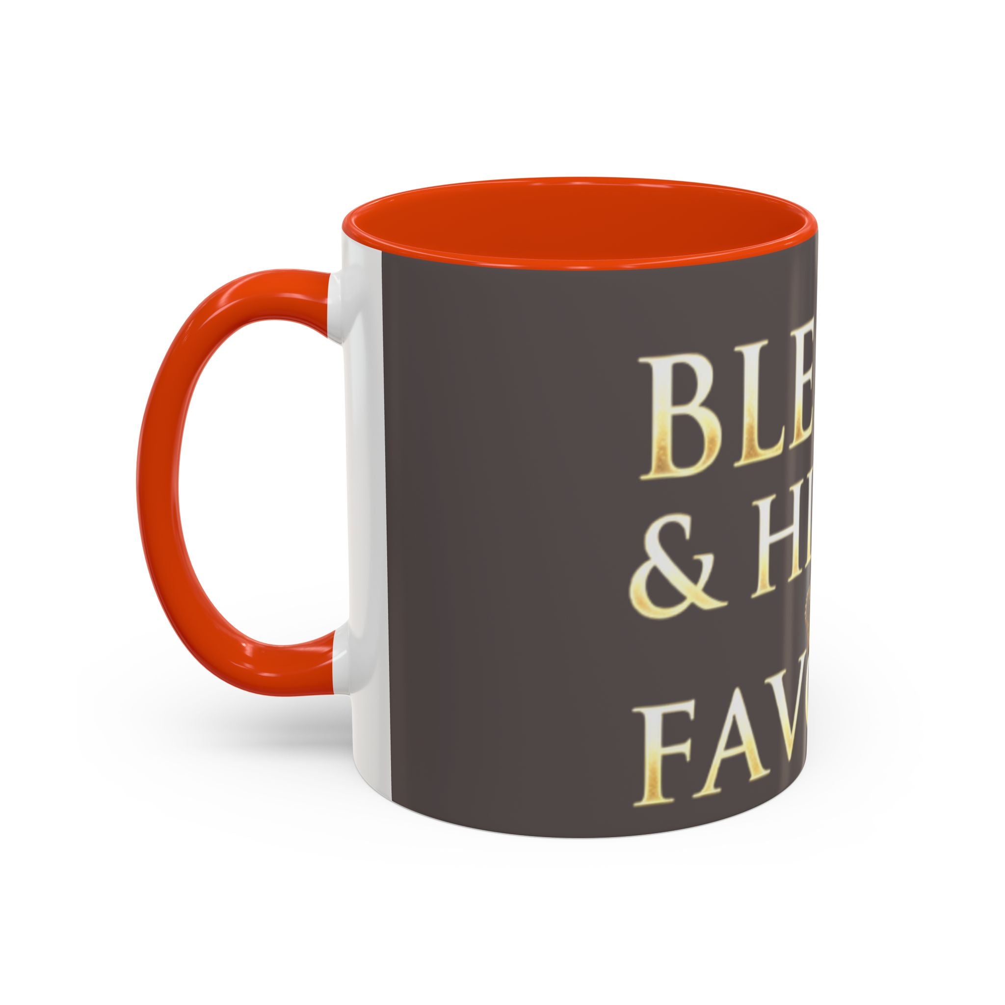 Blessed & Highly Favored Mug – Inspirational Faith Coffee Cup (11oz/15oz)