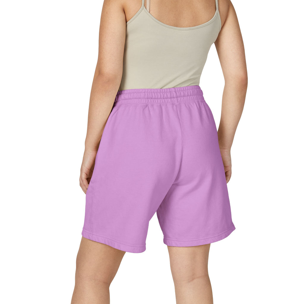 Christian 'Christ Centered' Fleece Sweat Shorts — Garment-Dyed Lightweight Lounge Shorts