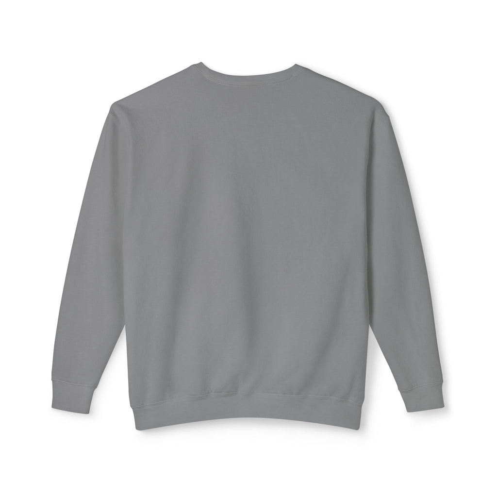 Crewneck Sweatshirt — "Blessed & Highly Favored" Gold Crown Inspirational Pullover