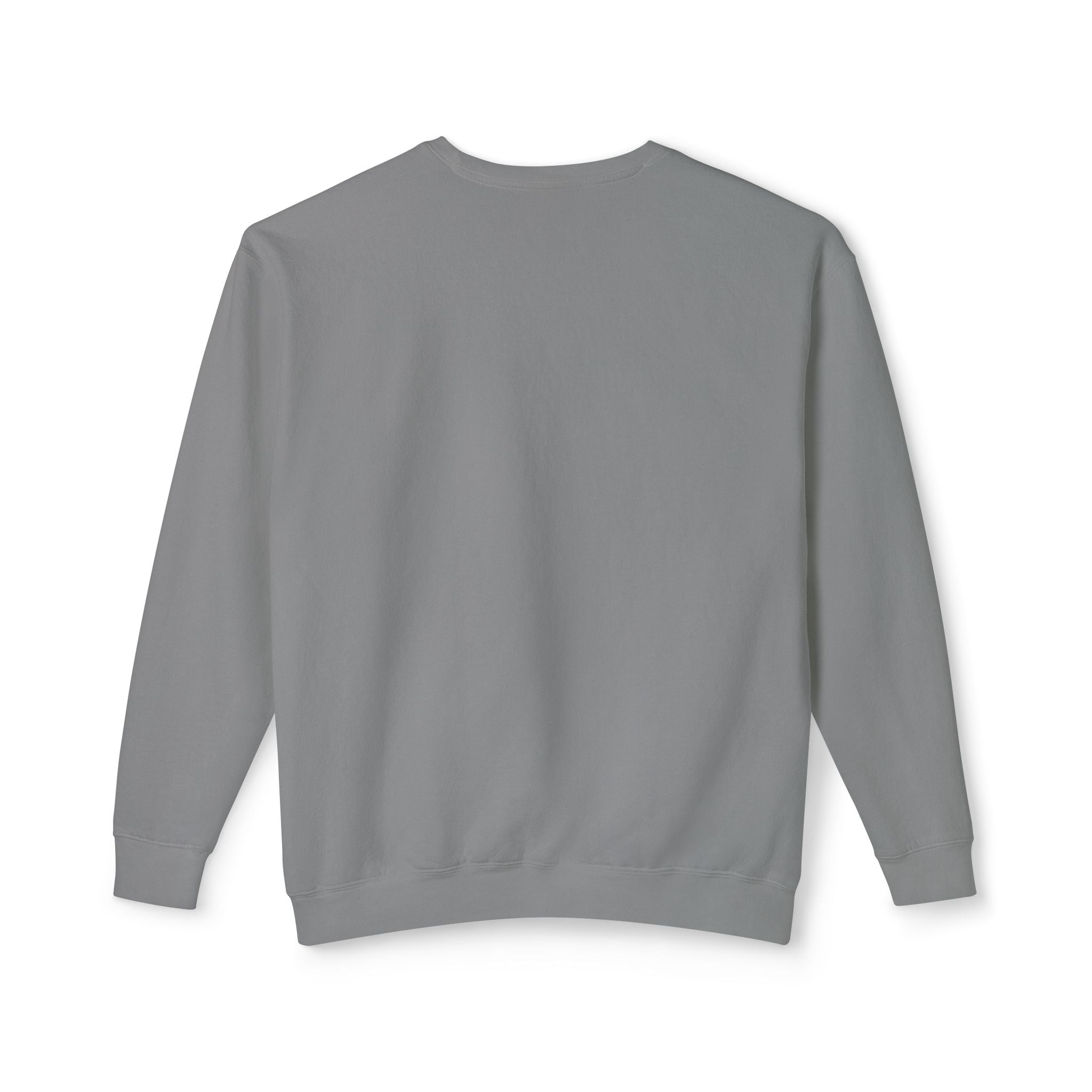 Crewneck Sweatshirt — "Blessed & Highly Favored" Gold Crown Inspirational Pullover