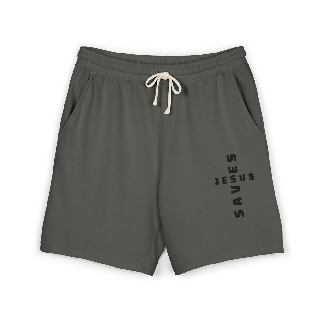 Unisex Garment-Dyed Lightweight Fleece Sweat Shorts