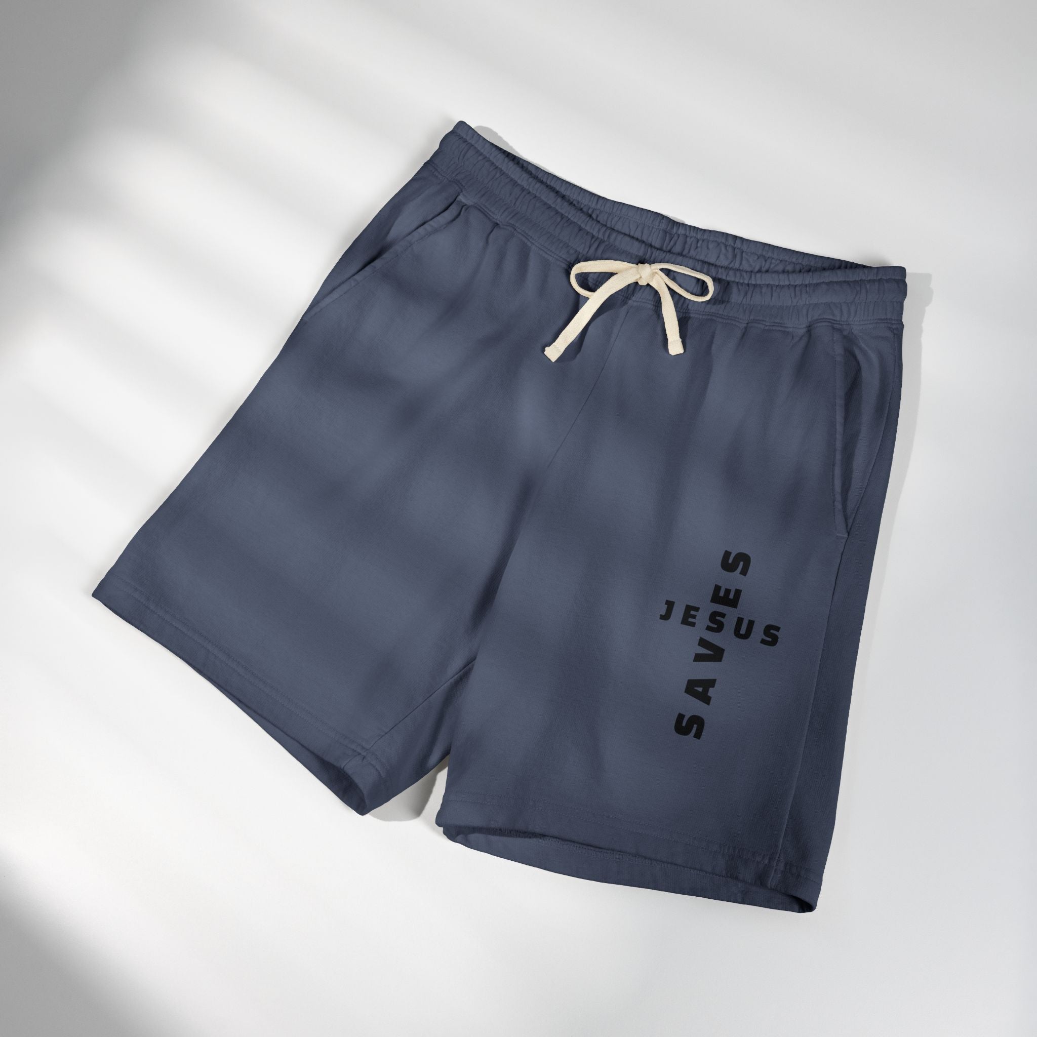 Unisex Garment-Dyed Lightweight Fleece Sweat Shorts