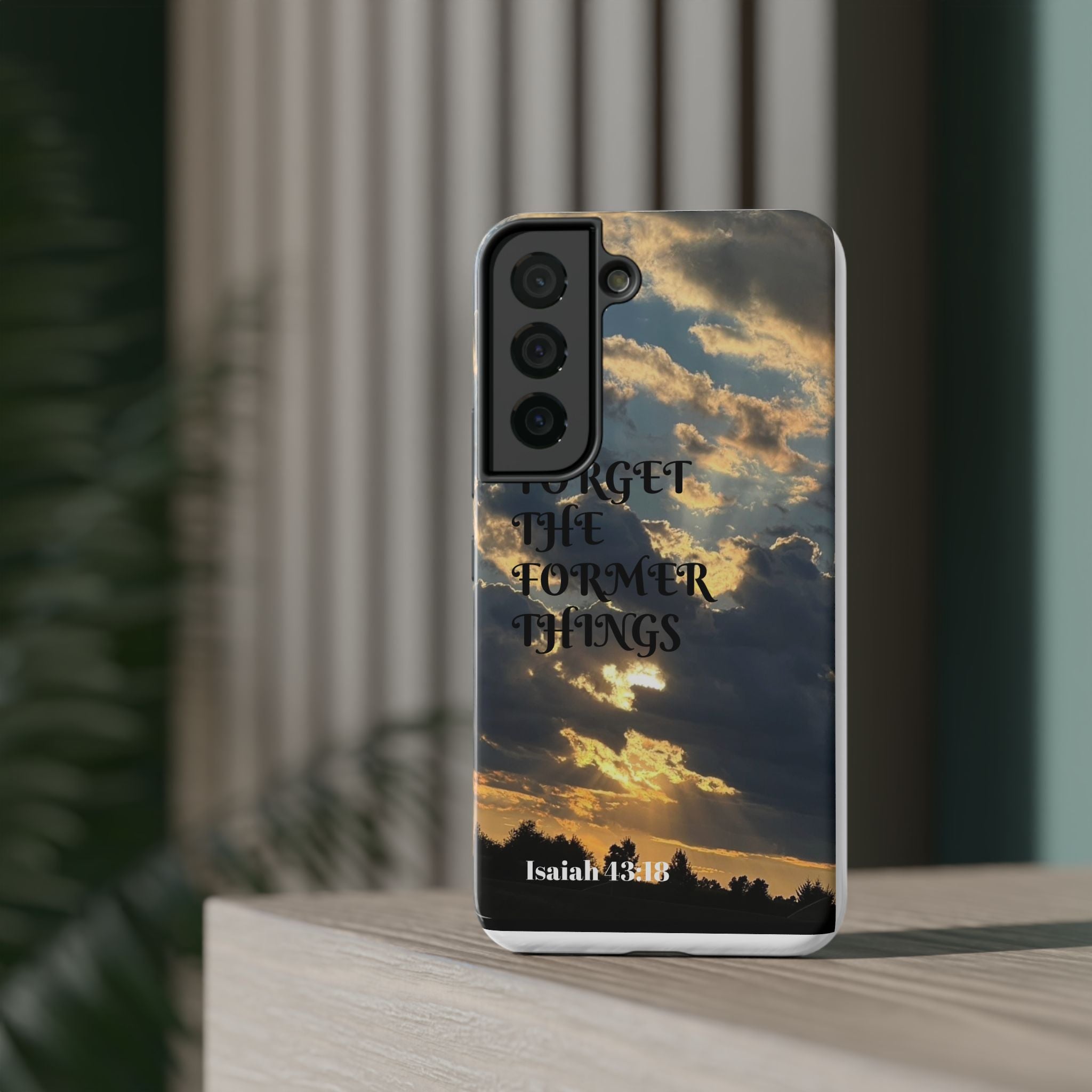 Impact-Resistant Cases (ISAIAH 43:18)