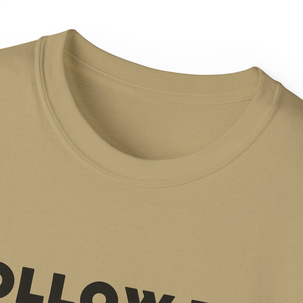 Christian T-Shirt "Follow The Leader → Jesus" – Faith Graphic Tee