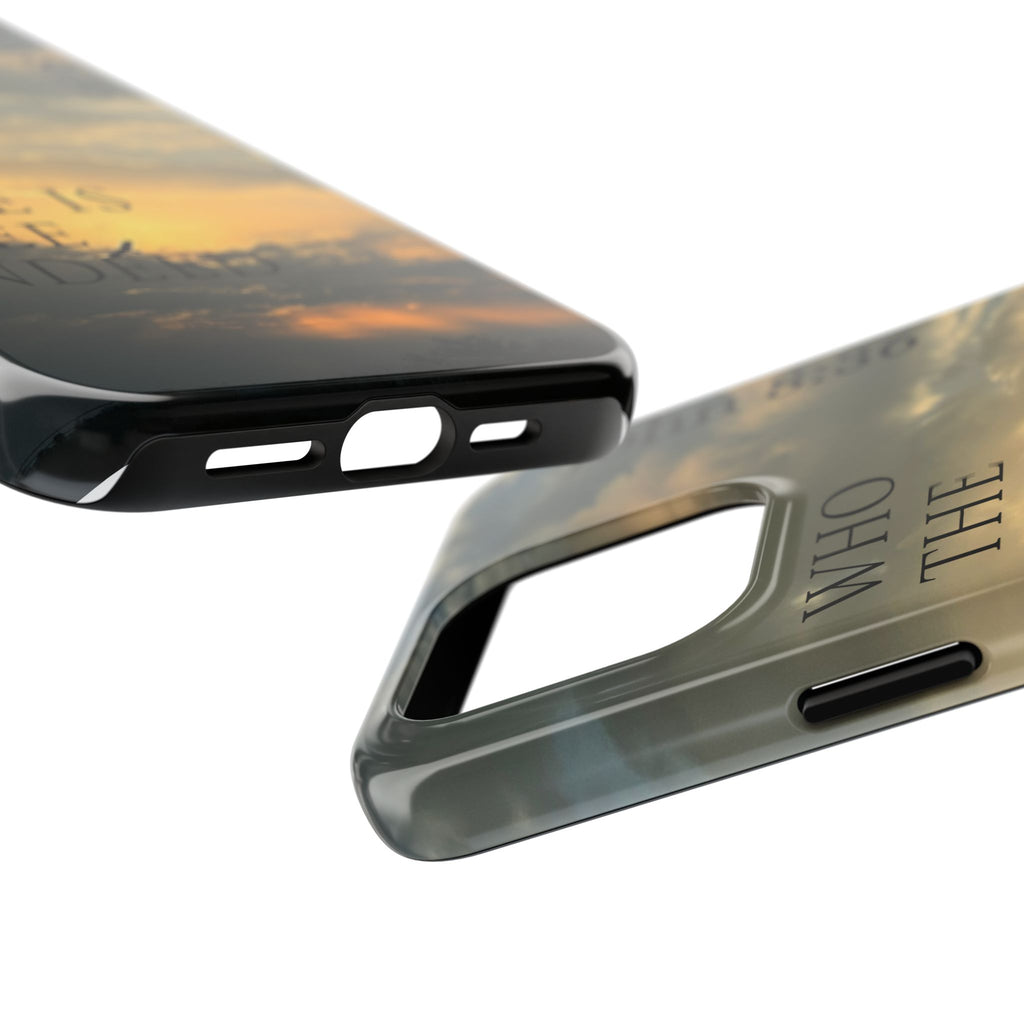 Tough Phone Cases (JOHN 8:36)