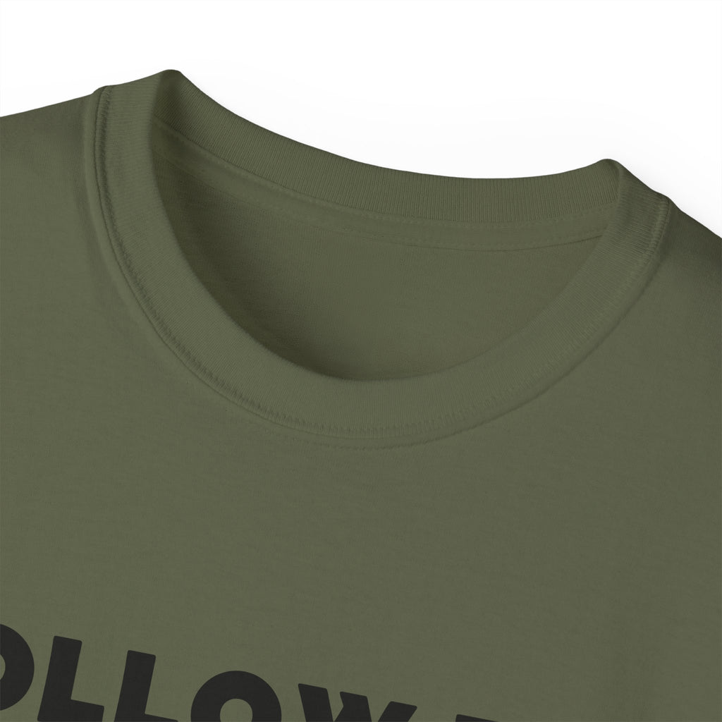 Christian T-Shirt "Follow The Leader → Jesus" – Faith Graphic Tee