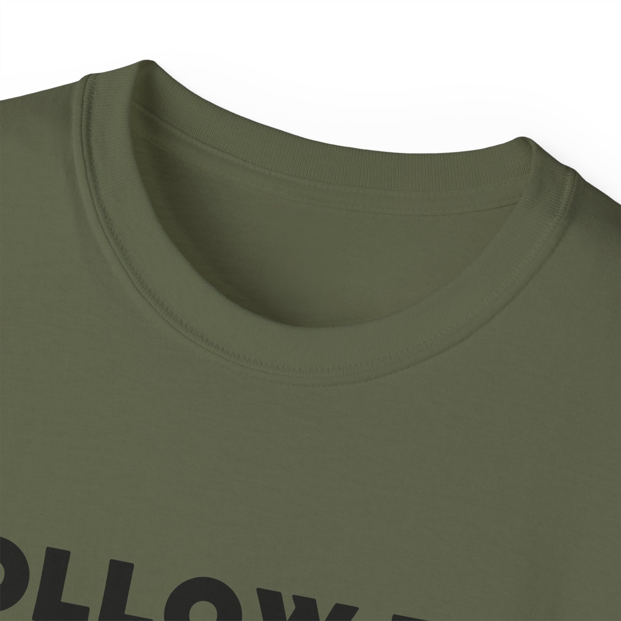Christian T-Shirt "Follow The Leader → Jesus" – Faith Graphic Tee