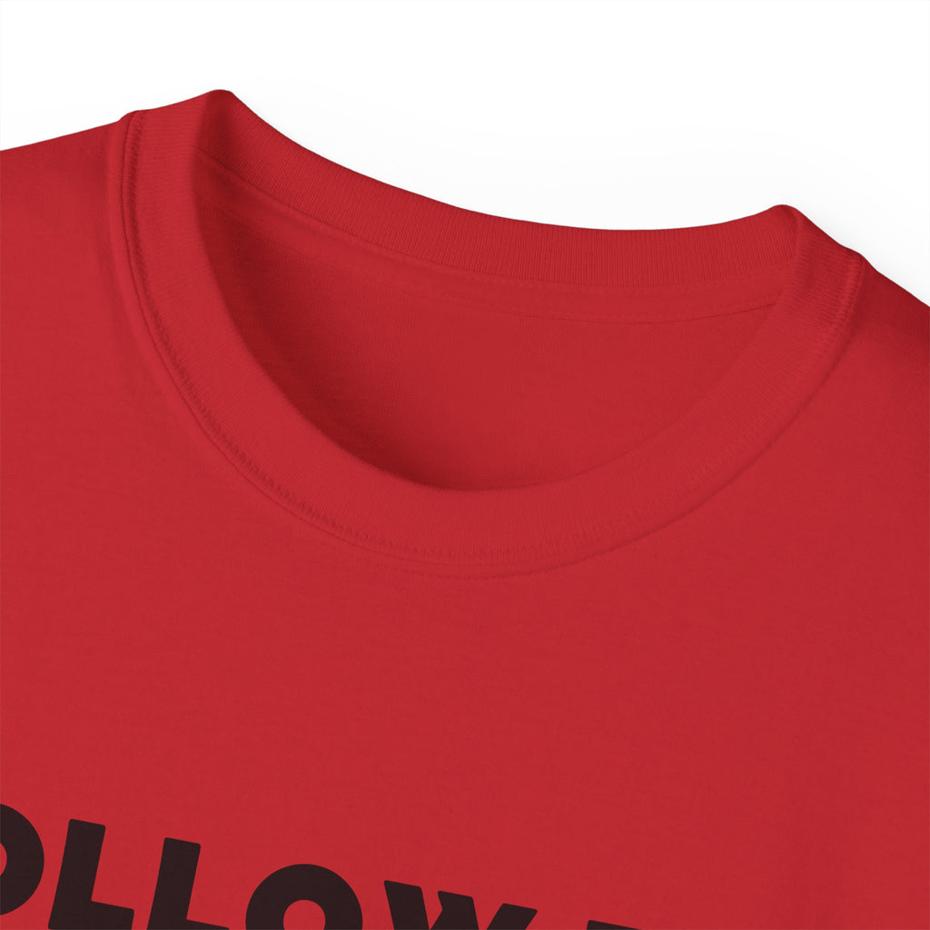 Christian T-Shirt "Follow The Leader → Jesus" – Faith Graphic Tee