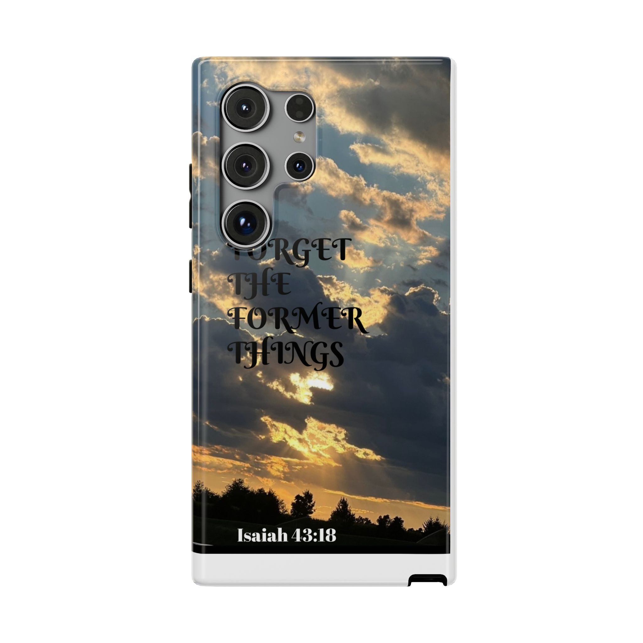Impact-Resistant Cases (ISAIAH 43:18)