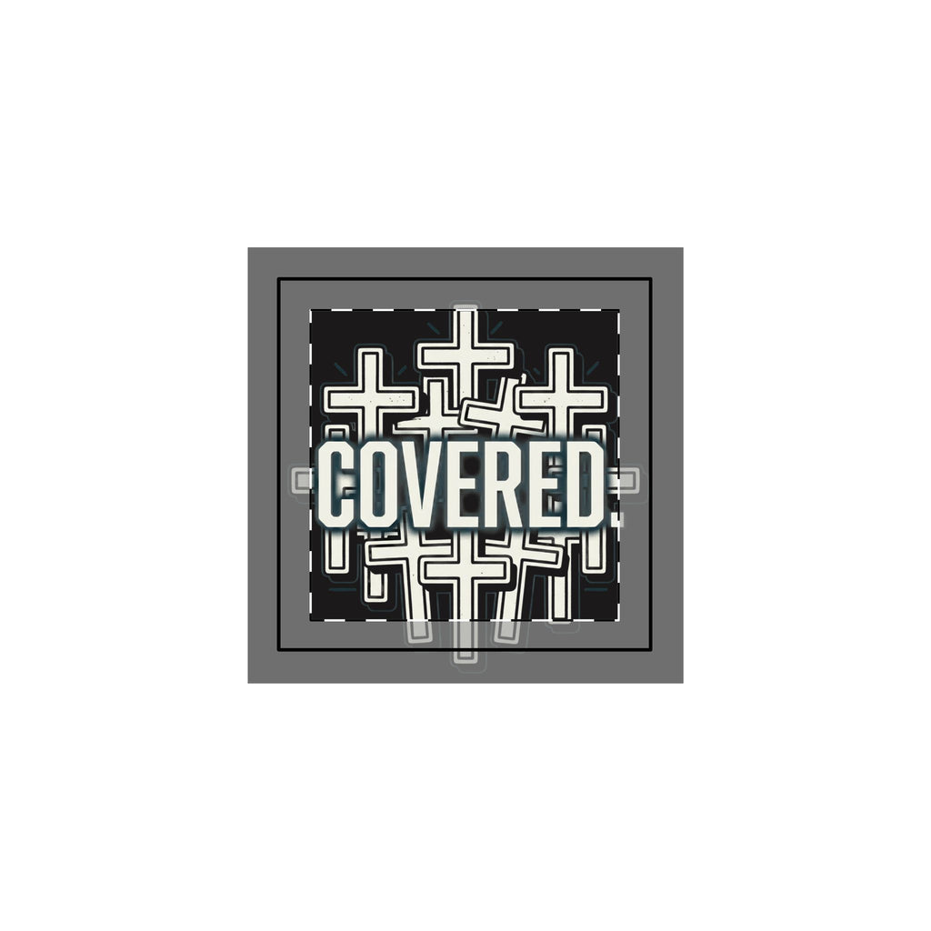 Covered Crosses Throw Pillow Case — Christian Faith Decorative Cushion Cover