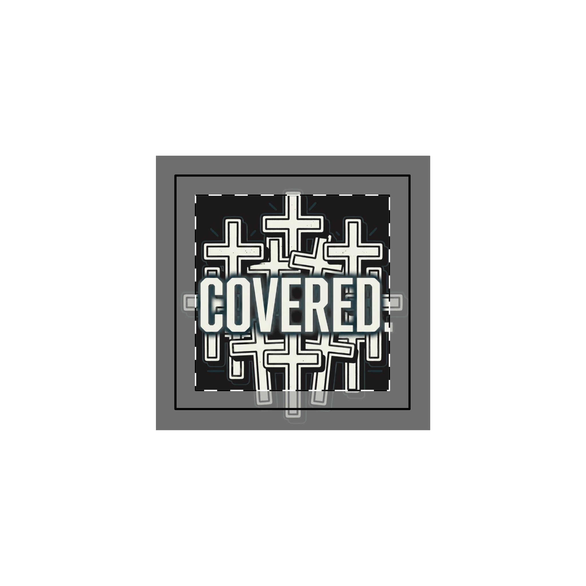 Covered Crosses Throw Pillow Case — Christian Faith Decorative Cushion Cover