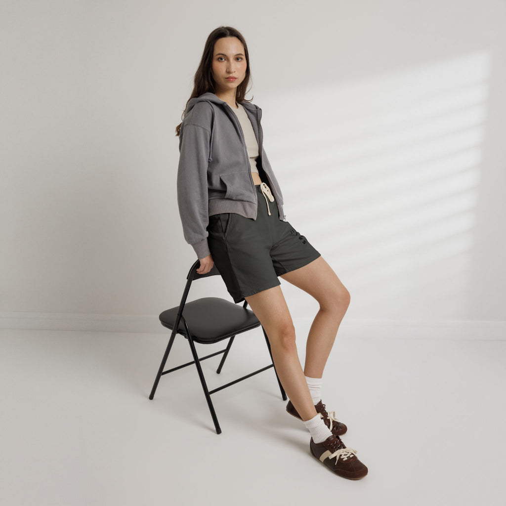 Unisex Garment-Dyed Lightweight Fleece Sweat Shorts