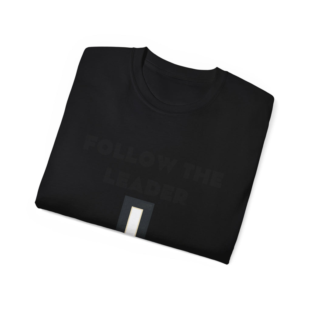 Christian T-Shirt "Follow The Leader → Jesus" – Faith Graphic Tee