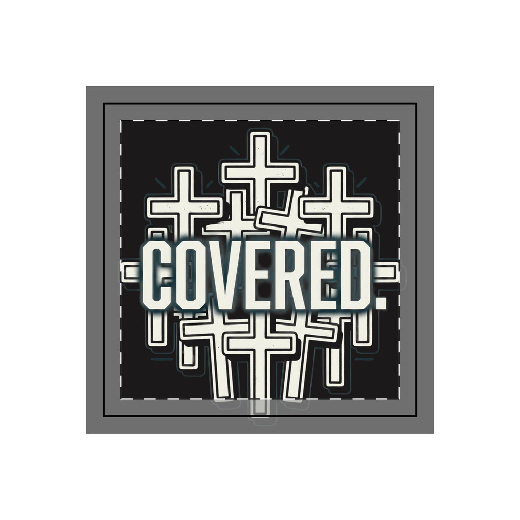 Covered Crosses Throw Pillow Case — Christian Faith Decorative Cushion Cover