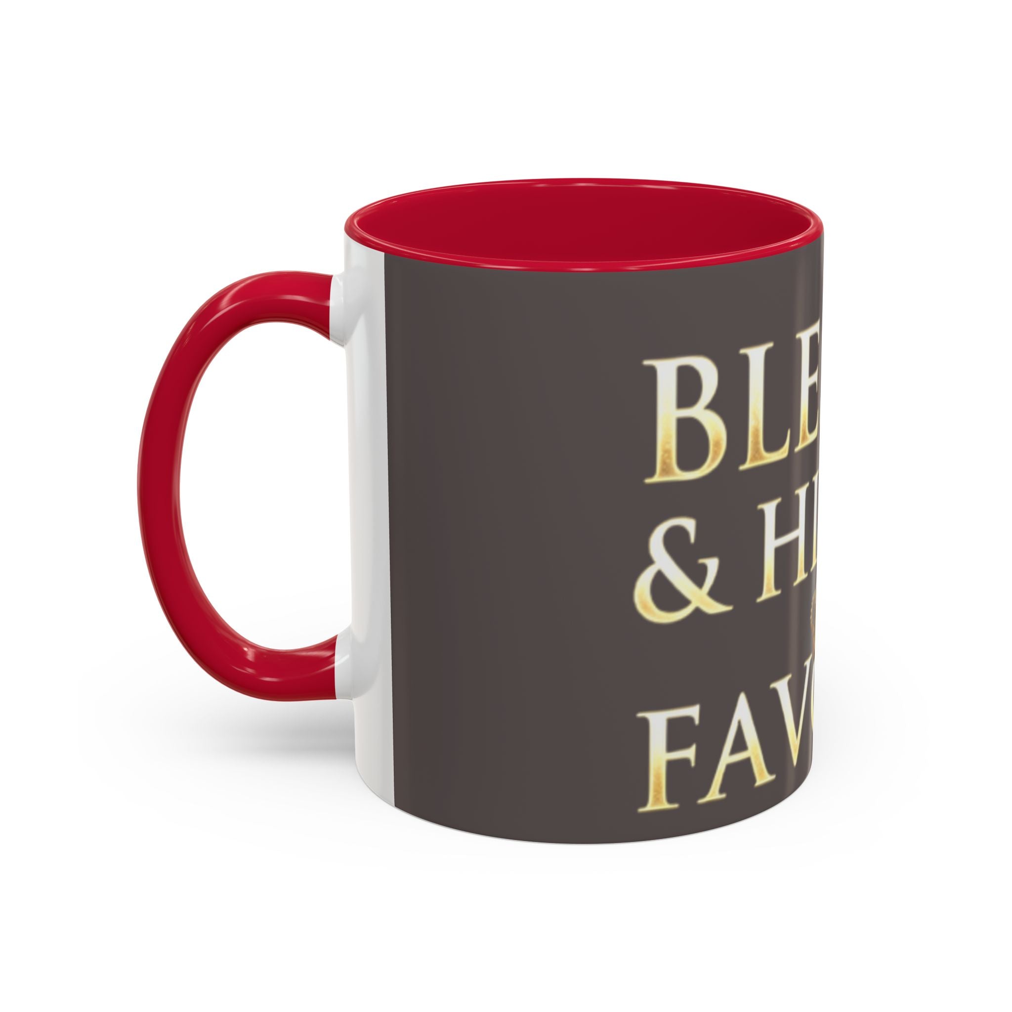Blessed & Highly Favored Mug – Inspirational Faith Coffee Cup (11oz/15oz)