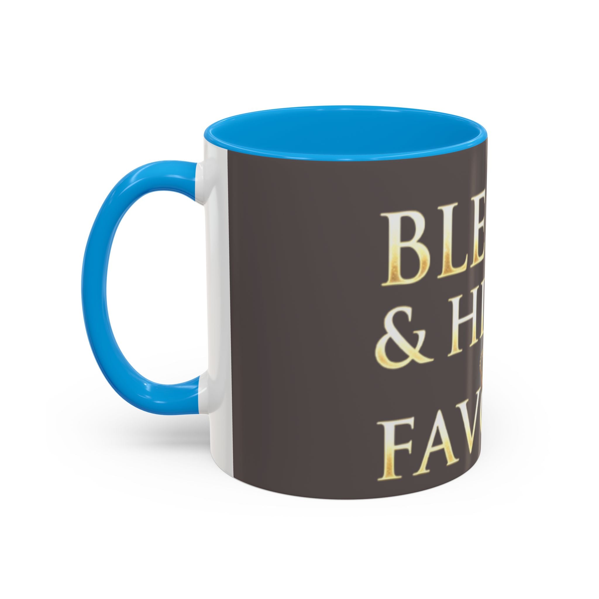 Blessed & Highly Favored Mug – Inspirational Faith Coffee Cup (11oz/15oz)