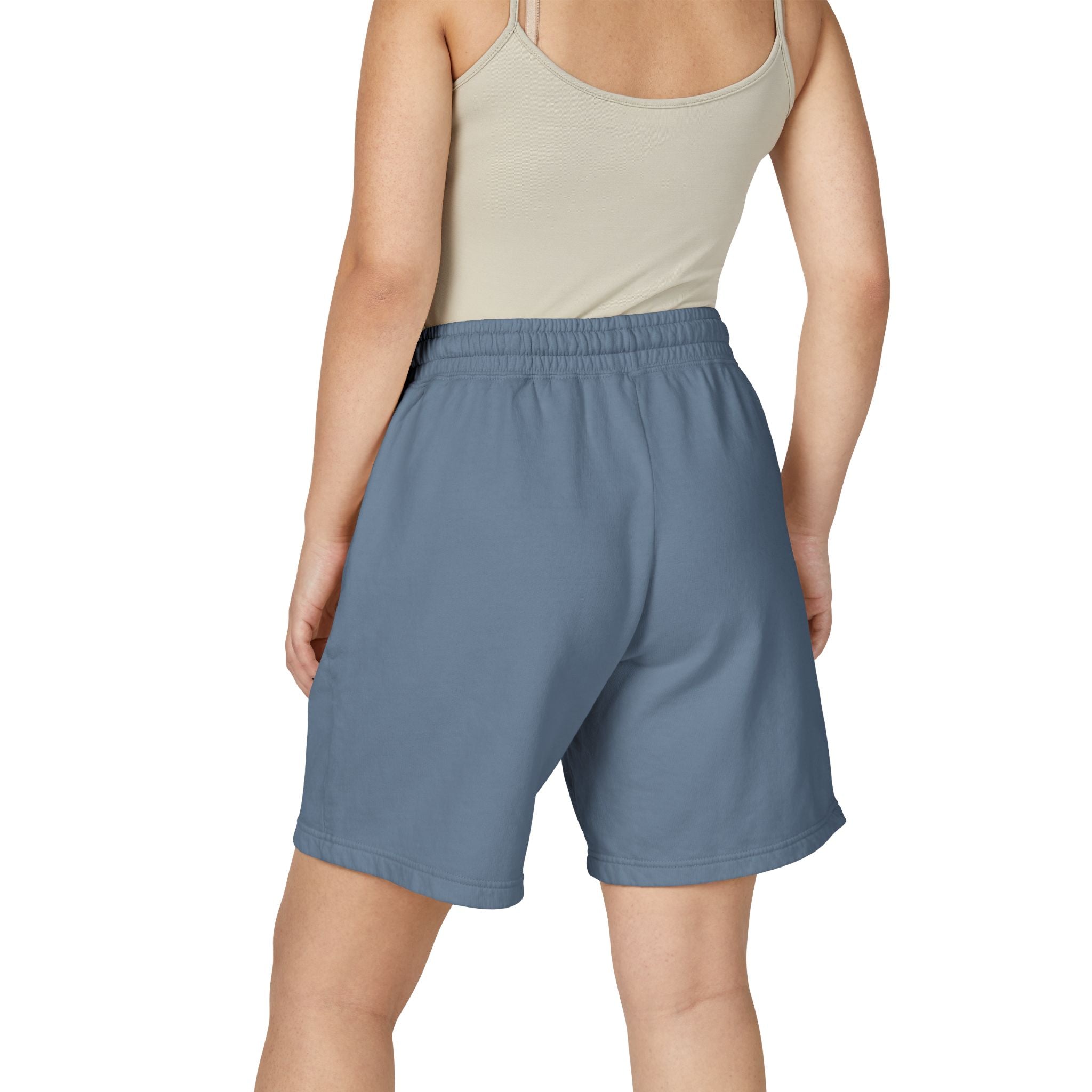 Christian 'Christ Centered' Fleece Sweat Shorts — Garment-Dyed Lightweight Lounge Shorts