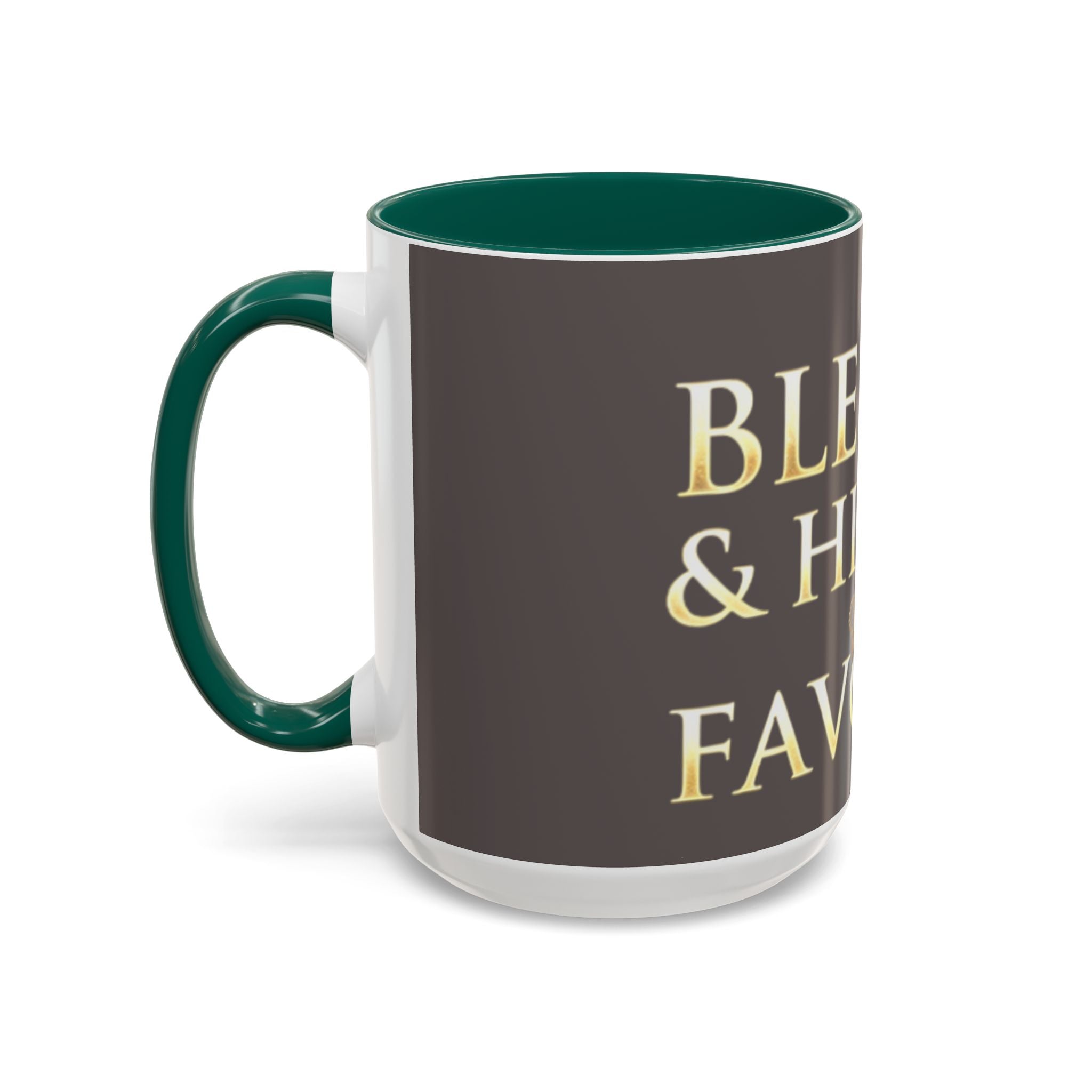 Blessed & Highly Favored Mug – Inspirational Faith Coffee Cup (11oz/15oz)