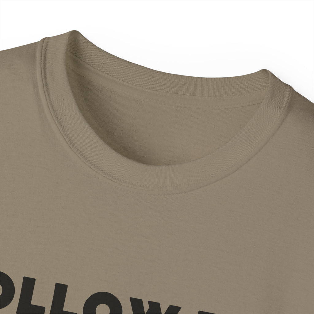 Christian T-Shirt "Follow The Leader → Jesus" – Faith Graphic Tee