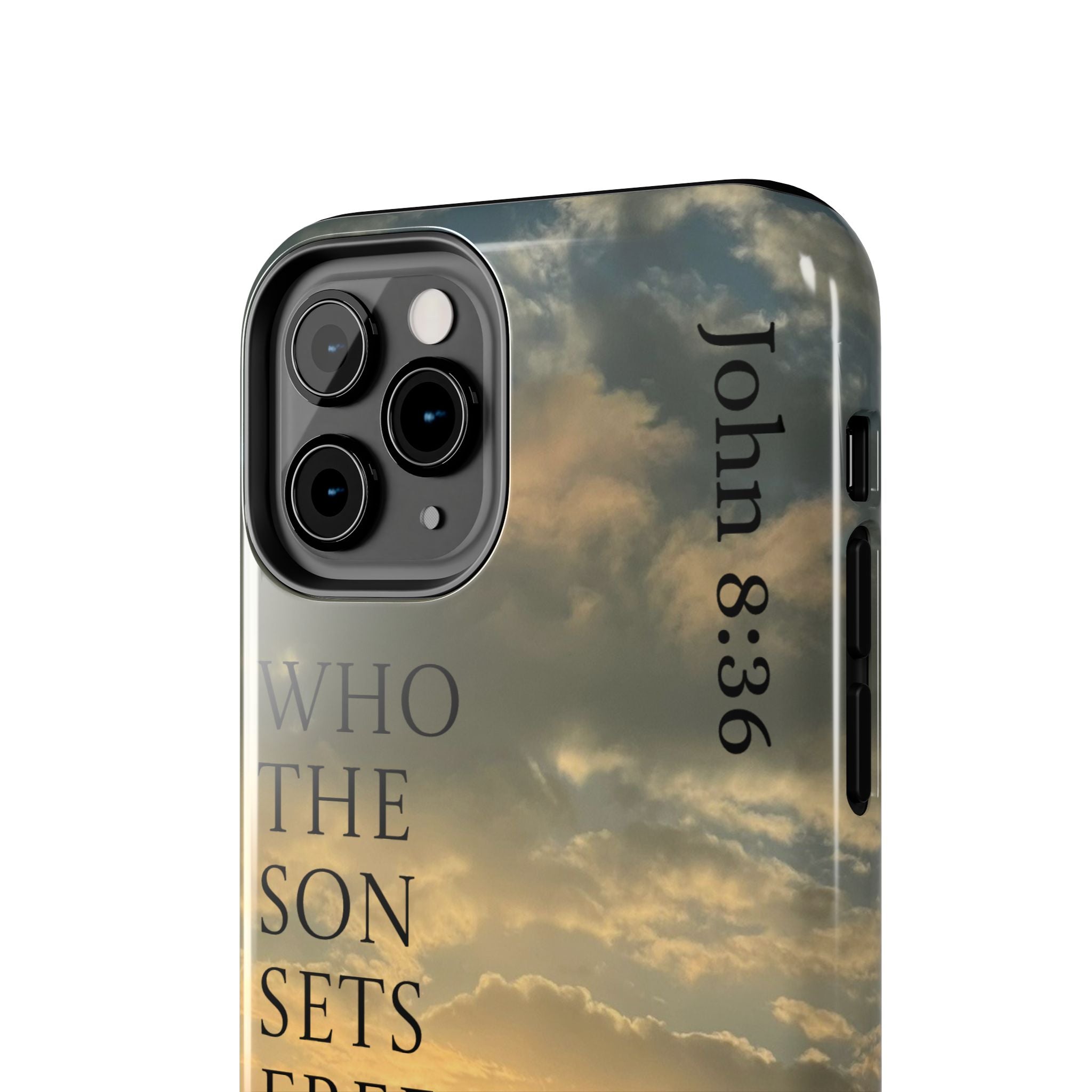 Tough Phone Cases (JOHN 8:36)