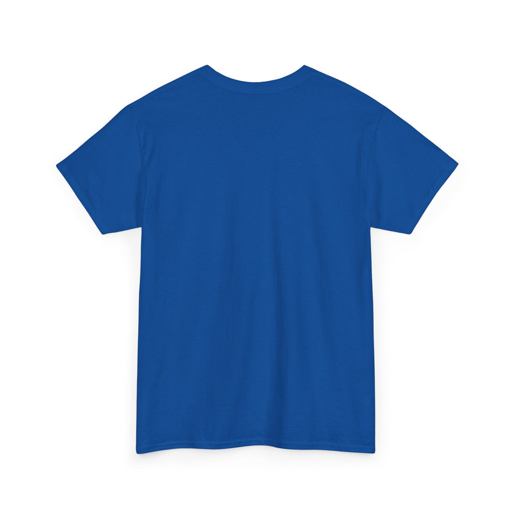 Jesus Cross Tee — Modern Vertical 'JESUS' Typography Christian T‑Shirt
