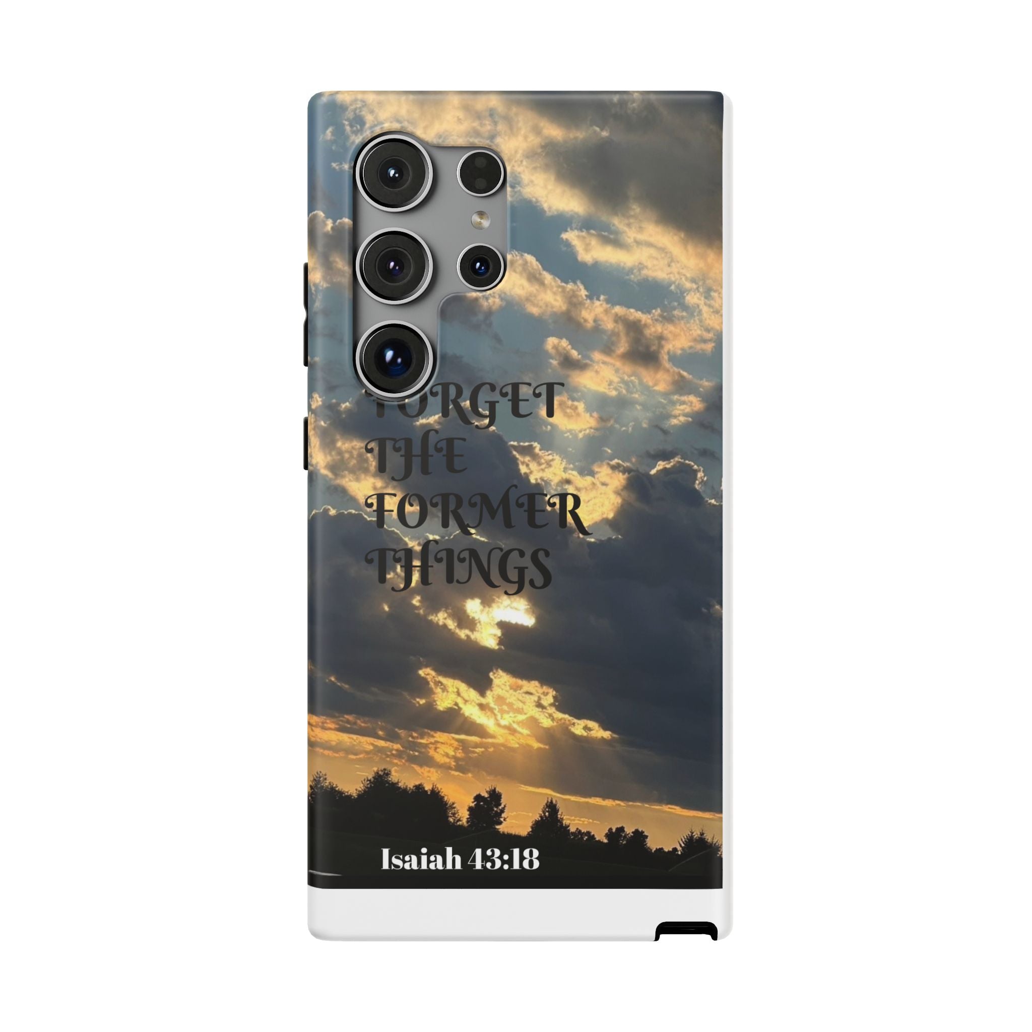 Impact-Resistant Cases (ISAIAH 43:18)