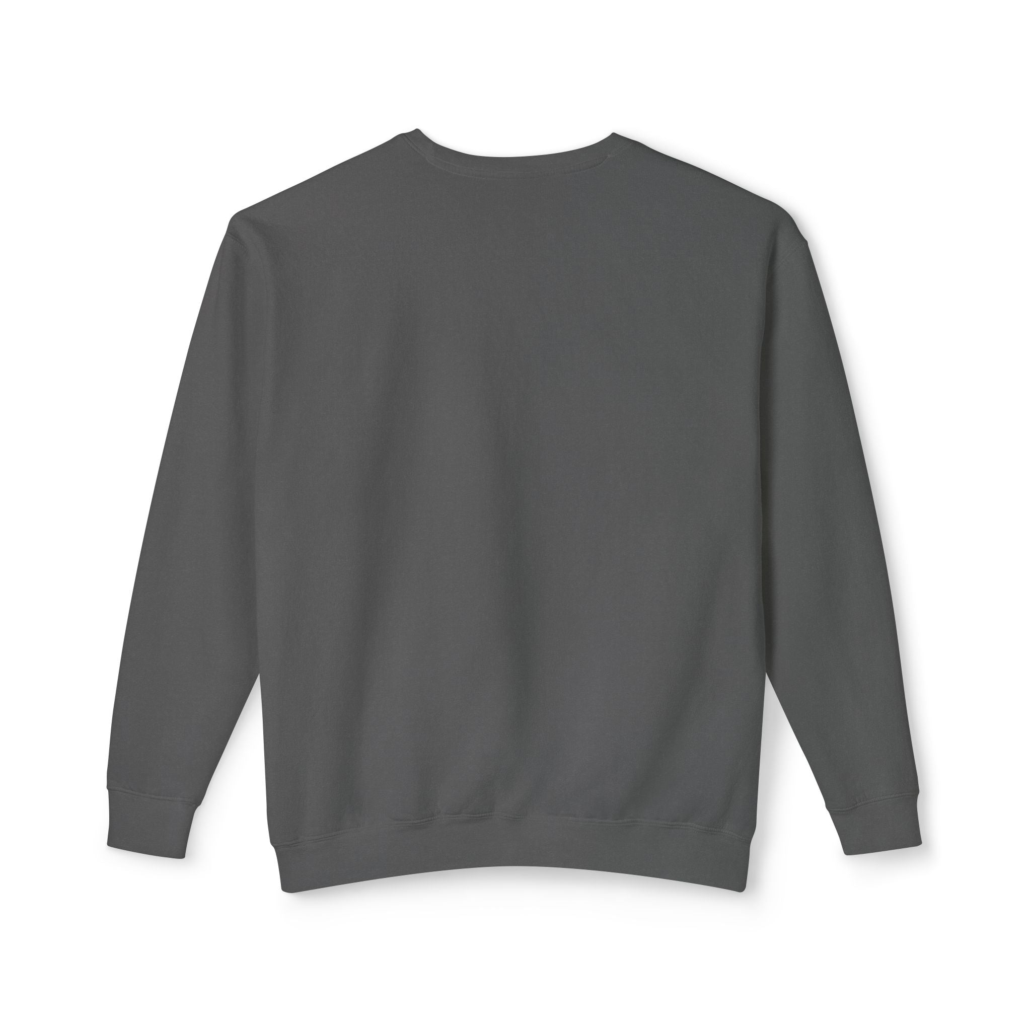 Crewneck Sweatshirt — "Blessed & Highly Favored" Gold Crown Inspirational Pullover