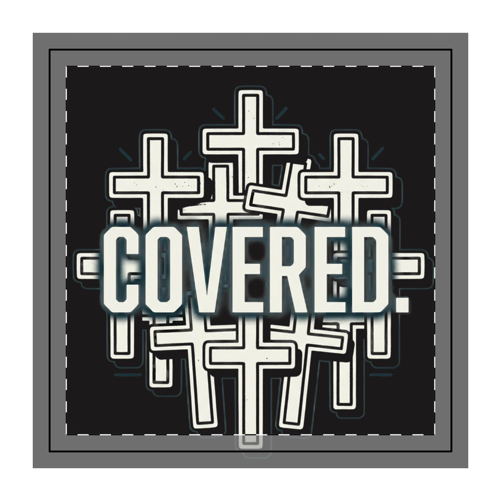 Covered Crosses Throw Pillow Case — Christian Faith Decorative Cushion Cover