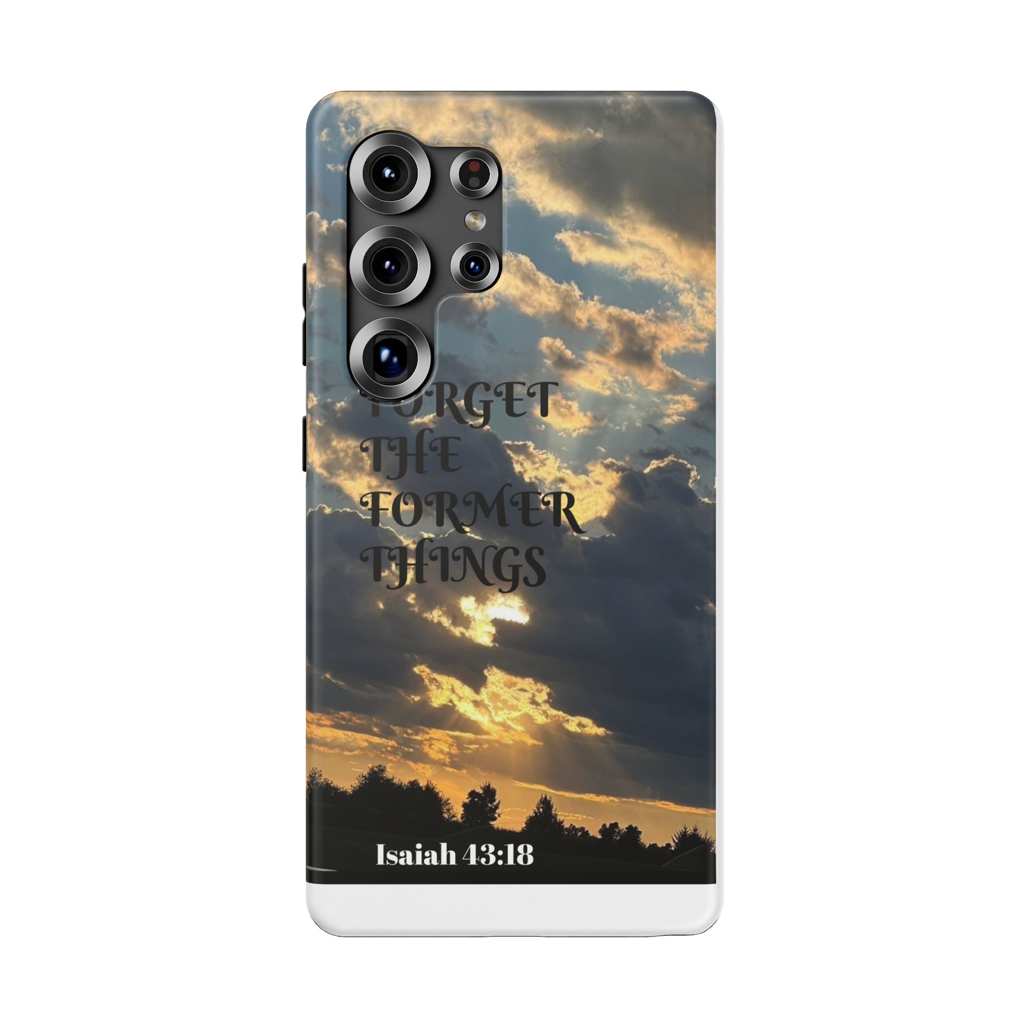 Impact-Resistant Cases (ISAIAH 43:18)