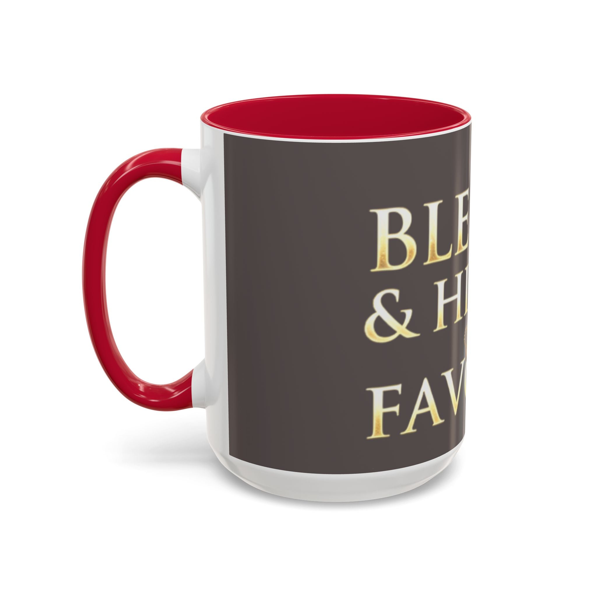 Blessed & Highly Favored Mug – Inspirational Faith Coffee Cup (11oz/15oz)