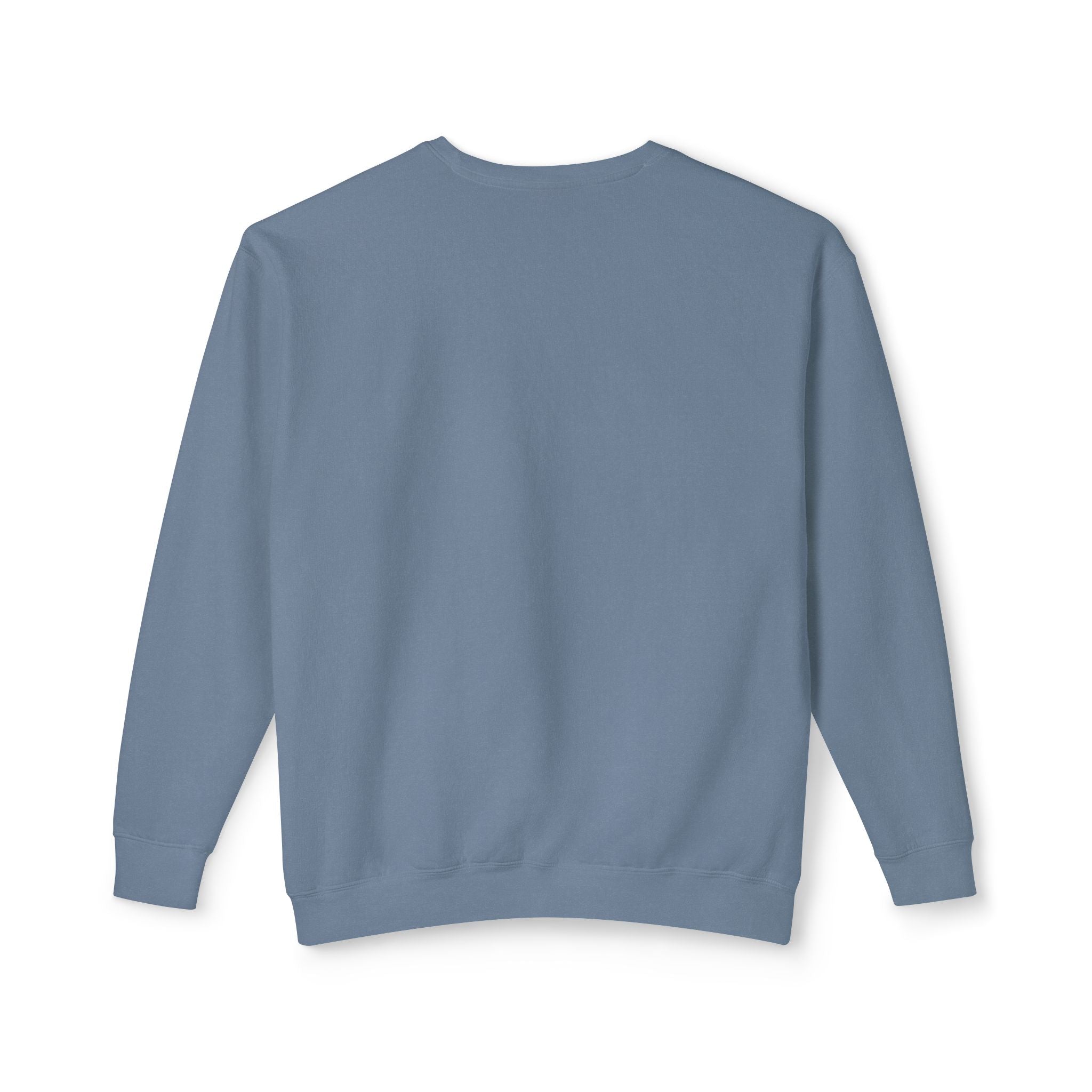 Crewneck Sweatshirt — "Blessed & Highly Favored" Gold Crown Inspirational Pullover