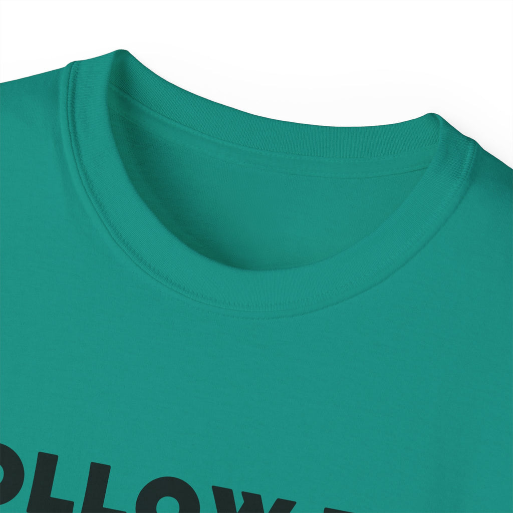Christian T-Shirt "Follow The Leader → Jesus" – Faith Graphic Tee