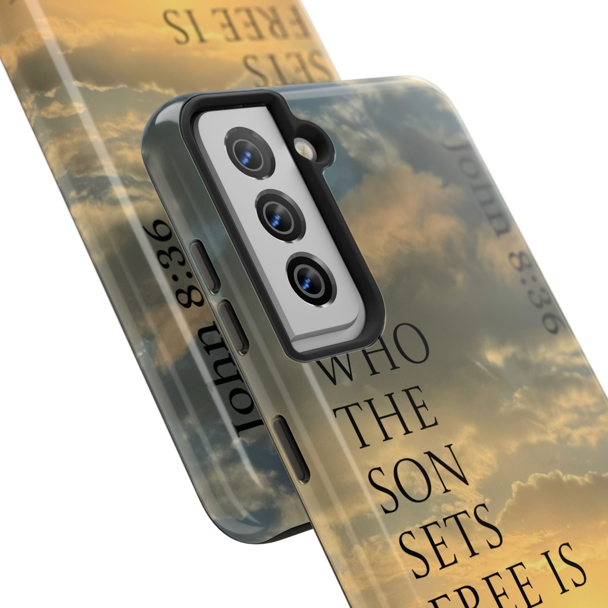 Tough Phone Cases (JOHN 8:36)