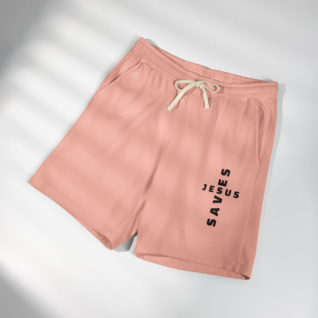 Unisex Garment-Dyed Lightweight Fleece Sweat Shorts