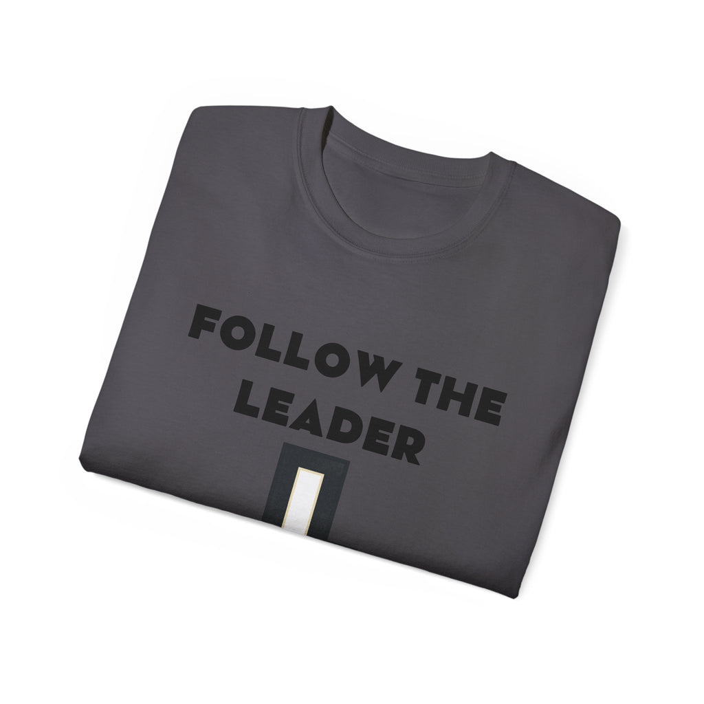 Christian T-Shirt "Follow The Leader → Jesus" – Faith Graphic Tee