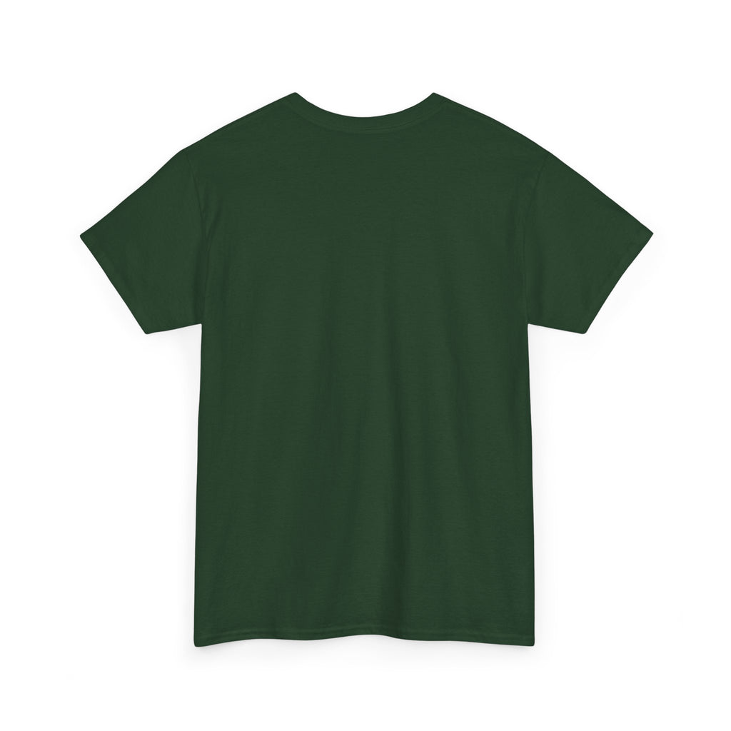 Jesus Cross Tee — Modern Vertical 'JESUS' Typography Christian T‑Shirt