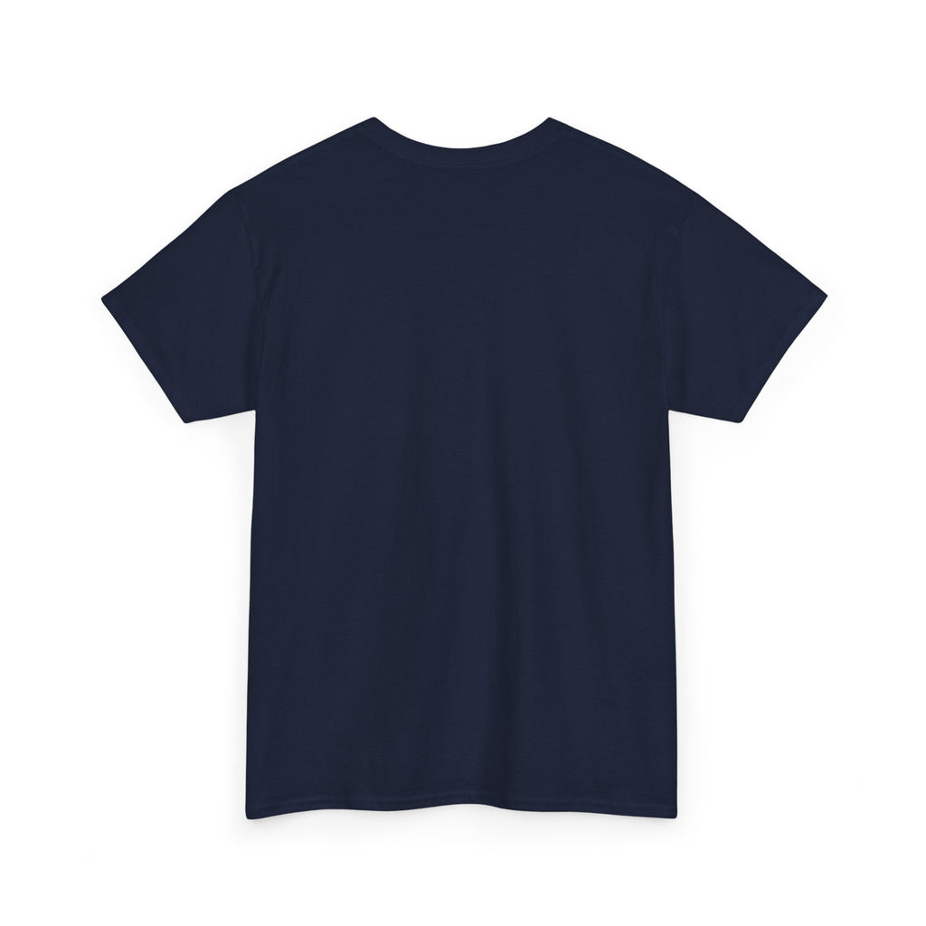 Jesus Cross Tee — Modern Vertical 'JESUS' Typography Christian T‑Shirt